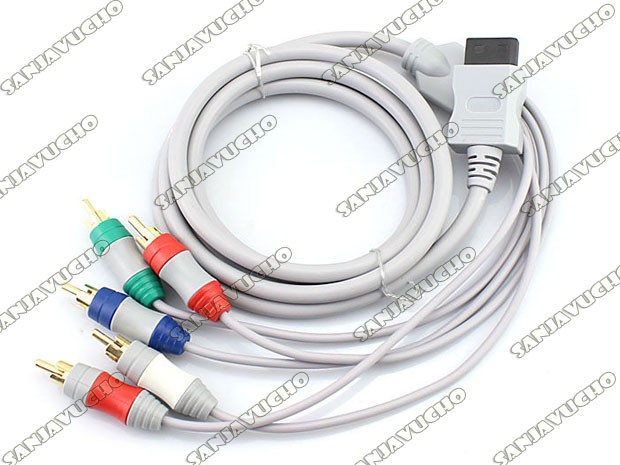 &+ CABLE COMPONENTE NINTENDO WII